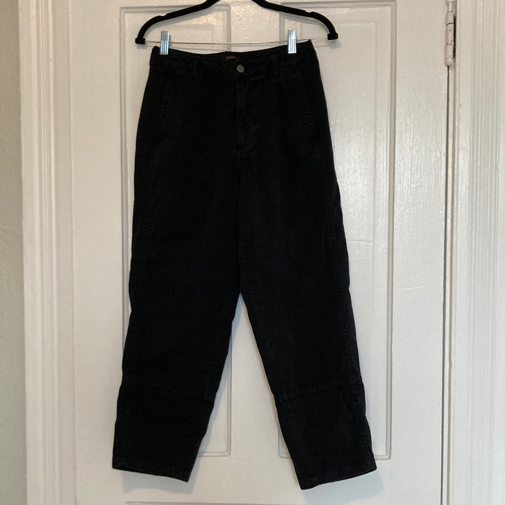 Quince barrel leg cotton pants